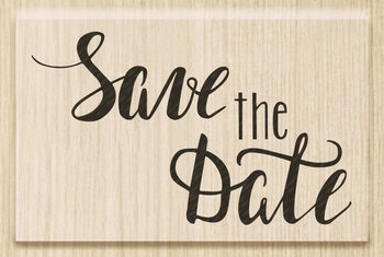 Knorr Prandell, stempel drewniany, Save the Date
