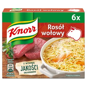 Knorr rosół wołowy (6kst)60g - Knorr