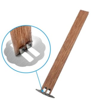 Knoty drewniane z blaszką knot drewniany 5 szt - Ultimar