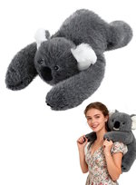 KOALA PODUSZKA OBCIĄŻENIOWA CIĘŻKOMIŚ 65cm 1 kg NIEPOKÓJ NA SEN AUTYZM ADHD ALTERA