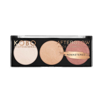 Kobo Professional, Afterglow Remasted, Paleta Rozświetlaczy, 10g - Kobo Professional