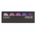Kobo Professional, Purple Sky, Paleta Cieni Do Powiek, 9 g - Kobo Professional