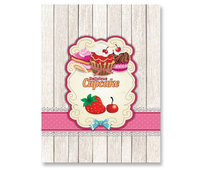 Koc 3D Fluff Trójwymiarowy 86 Cupcake 155x220