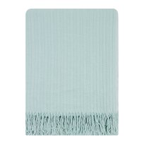 Koc bawełniany 100% bawełna 140x200 cm z frędzlami – pled bawełniany na kanapę i łóżko Cozy Blankets