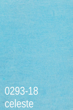 Koc bawełniany akrylowy 150x200 0293/18 błękitny jednobarwny narzuta pled - Unia