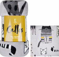 Koc Cattos Szary 130X170 Cm BBK