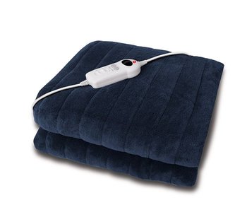 Koc elektryczny ELDOM Bushy KT100, 160 x 120 cm 100 W, granatowy - Eldom