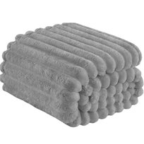 KOC GRUBY NARZUTA NA ŁÓŻKO KANAPĘ CIEPŁY MIĘKKI PLED 180x200 PREZENT KOLORY