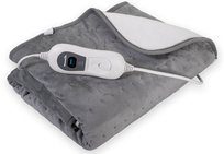 Koc grzejący z pilotem mata elektryczna 150 x 80 cm