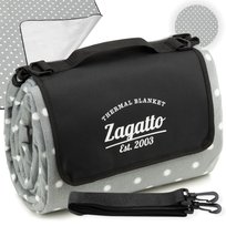 Koc piknikowy z izolacją 200x200 cm duży plażowy mata wodoodporny ZAGATTO ZG902