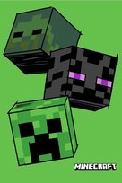 KOC POLAROWY 100x150cm Minecraft Moby Creeper mobs