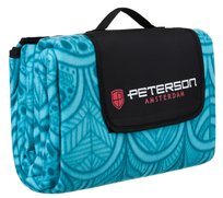 Koc Składany 200X200 Mata Wodoodporna Piknikowa Na Plażę Turystyczna Peterson