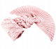 Koc TUTUMI Ogon Syrenki, jasnoróżowy, 210x90 cm - Tutumi