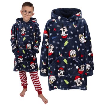 Koc z rękawami Koc bluza kocobluza Myszka Mickey, granatowy - sarcia.eu