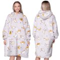 Koc z rękawami Koc bluza kocobluza Oversize 2W1 XXL, Koty - Mystersheep