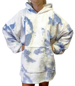 Koc z rękawami Koc bluza kocobluza Oversize, niebieski - Inny producent