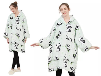 Koc z rękawami Koc bluza kocobluza Oversize XXL Pandy - Bestomi