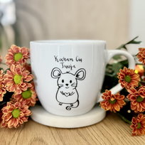 Kocham Cię Twoja Myszka kubek prezent na walentynki dzień chłopaka dla chłopaka pojemność do wyboru (1)