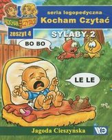 Kocham czytać. Zeszyt 4. Sylaby 2 Cieszyńska Jagoda