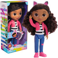 Koci Domek Gabi Duża lalka Gabby z opaską z kocimi uszami 32 cm Gabby's Dollhouse