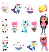 KOCI DOMEK GABI FIGURKI 13 SZT. ZESTAW KICIUŚ PANDUŚ KOTKI Z BAJKI PREZENT`