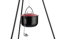 Kociołek węgierski do grilli wahadłowych ACTIVA 11110, czarny, 14 l