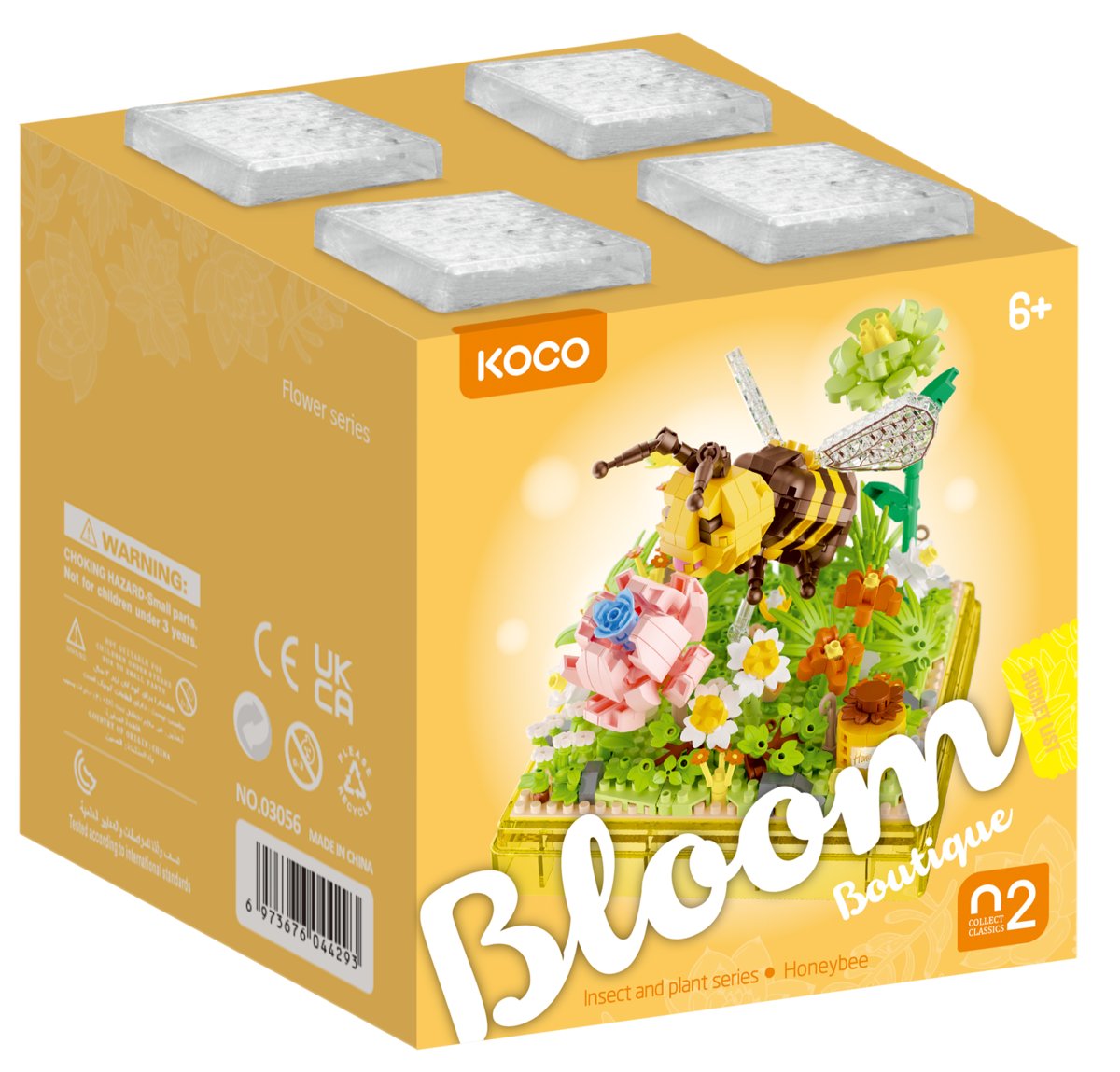 Kioco KOCO Klocki Pszczoła 668 elementów - IM.MASTER | Sklep EMPIK.COM
