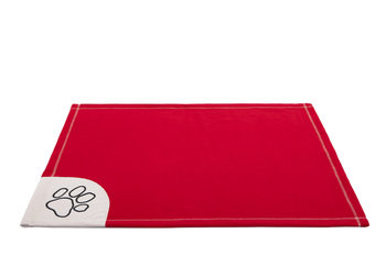 Kocyk dla psa/kota, 88 cm x 66 cm, czerwony - HobbyDog