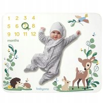 Kocyk do fotografii milestone blanket