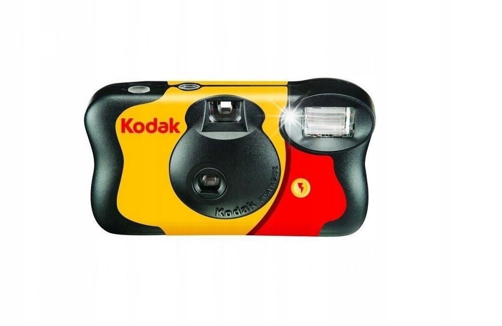 Kodak Fun Saver Aparat Jednorazowy ISO 800 39x 39 Zdjęć + LAMPA FLASH ...