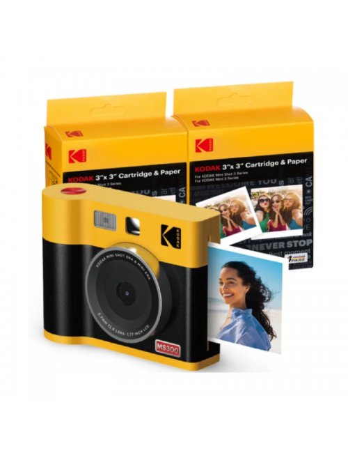 Фото - Фотокамера миттєвого друку Kodak Mini SHOT 3 ERA Yellow + 60 wkładów 
