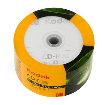 Kodak Płyta Płyty Cd-R 52X 700Mb Wysoka Jakość 50Szt - Kodak