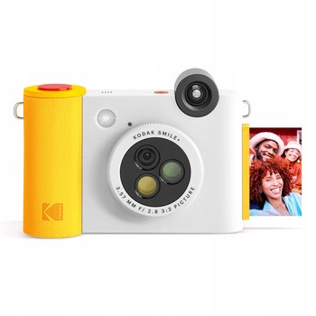 Kodak Smile+ 2w1 Aparat Cyfrowy  5mp / Natychmiastowy + Drukarka Bluetooth Do Telefonu Zink - Biały - Kodak