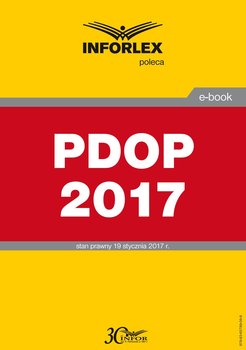 Kodeks księgowego. PDOP 2017 - Opracowanie zbiorowe