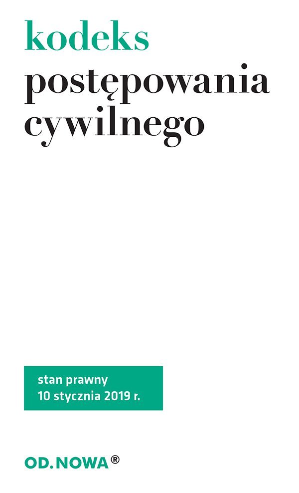 Kodeks postępowania cywilnego - ebook PDF - Opracowanie zbiorowe