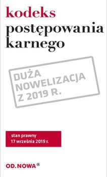 Kodeks postępowania karnego - Opracowanie zbiorowe