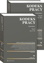 Kodeks pracy. Komentarz. Tom 1-2 Opracowanie zbiorowe