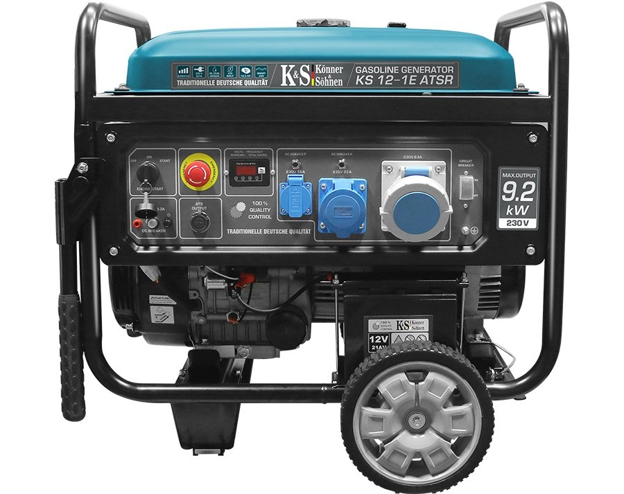 Könner & Söhnen Generator Prądotwórczy Benzynowy 9,0Kw 230V Ks 12-1E Atsr