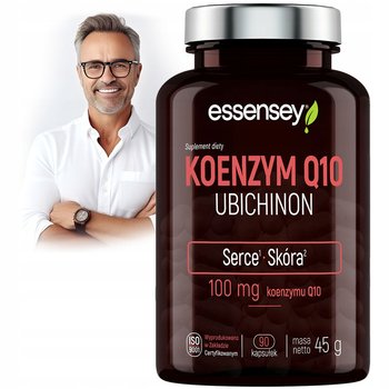 Koenzym Q10 100Mg Complex Na Serce Skórę Odporność Coq10 Ubichinon Na 90Dni - Essensey