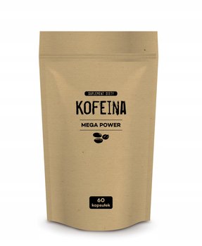 Kofeina bezwodna tabletki 350mg + żeń szeń, 60 szt - inna