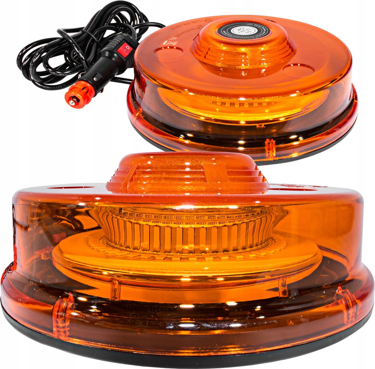 Kogut Ufo LED 12 24V Magnes Lampa Ostrzegawcza Inny Producent Kogut Ufo LED 12 24V Magnes Lampa Ostrzegawcza Inny Producent