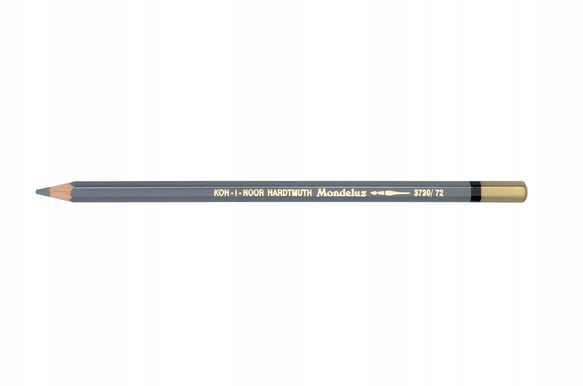 Matite Acquerellabili Koh-I-Noor 3720 Aquarell: Confezione Da 12, Colore Avorio, Made In Czech Republic - 2