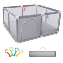 Kojec dla dzieci Suchy basen, plac zabaw 130x130 cm torba pokrowiec uchwyty