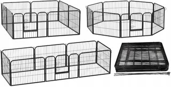 KOJEC ZAGRODA Wybieg dla Psa szczeniąt zwierząt 8x 80x60 cm - ENDER