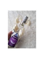 Kokardki na butelki/alkohol weselny ecru srebrne - MyPerfectDay