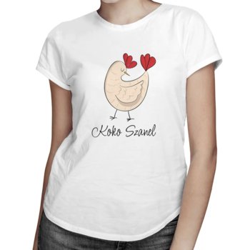 Koko Szanel - damska koszulka z nadrukiem - Koszulkowy