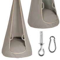 KOKON DLA DZIECI HUŚTAWKA HAMAK FOTEL WISZĄCY BUJANY DO DOMU POKOJU OGRODU