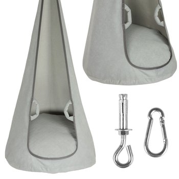 KOKON DLA DZIECI HUŚTAWKA HAMAK FOTEL WISZĄCY BUJANY DO DOMU POKOJU OGRODU - Inna marka