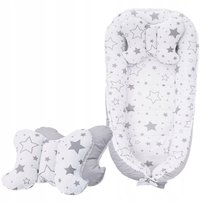 Kokon Niemowlęcy Gniazdo z Poduszka Antyalergiczna Galaktyka Gwiazd