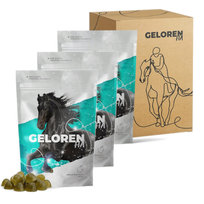 Kolagen dla Konia Żelki jabłkowe Geloren Horse HA 3 x 60szt - 450g na stawy Contipro